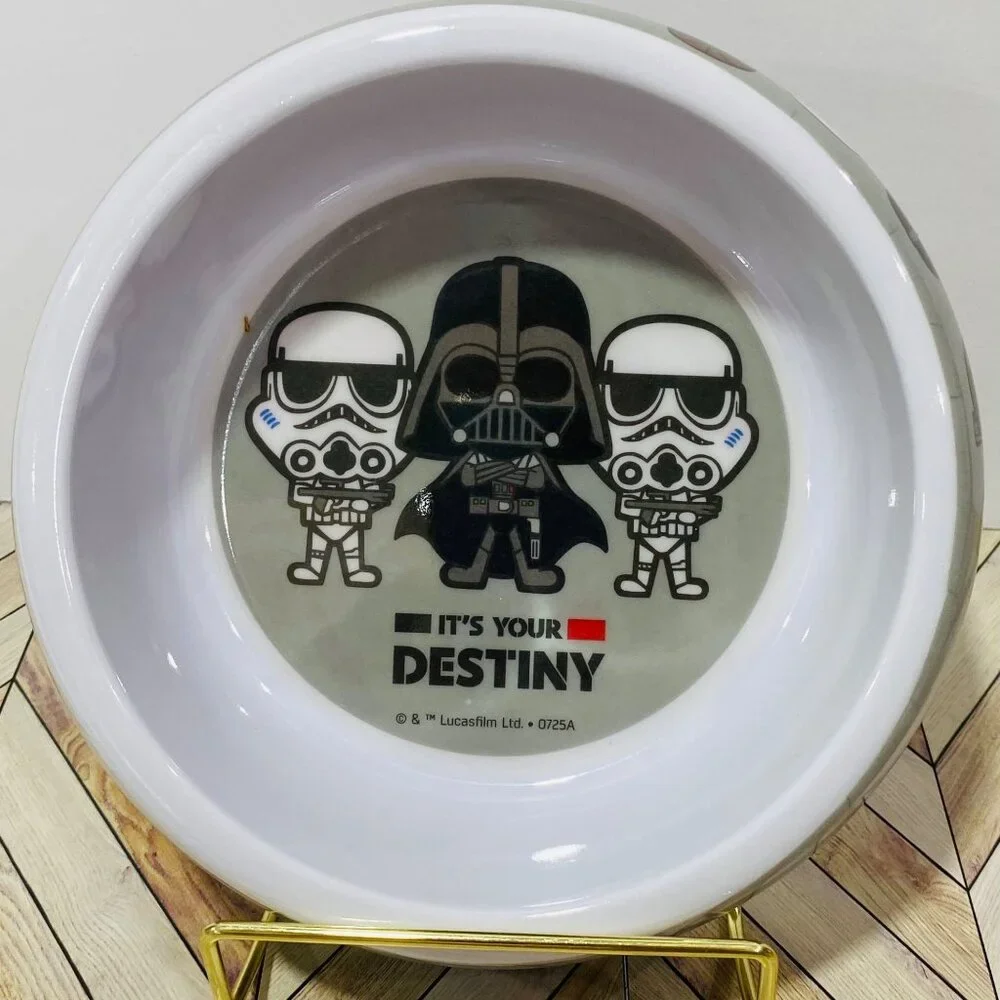 Disney Star Wars Melamine Pet Bowl New!